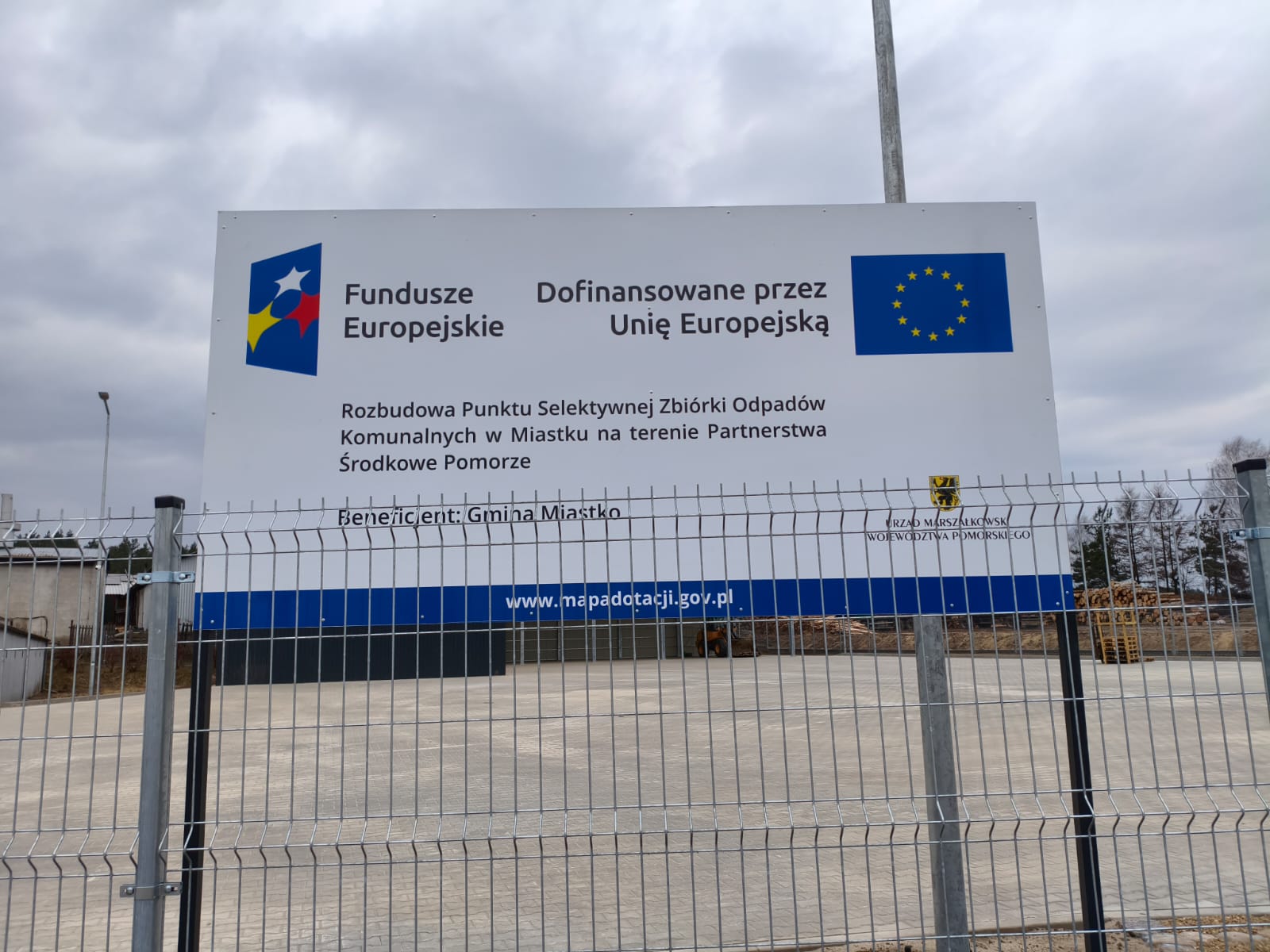 Zdjęcie: Nowa jakość gospodarki odpadami w Miastku – inwestycja nabiera realnych kształtów