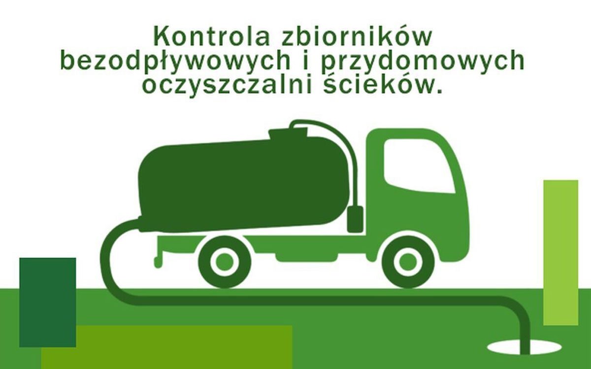 Zdjęcie: Kontrole opróżniania zbiorników bezodpływowych i przydomowych oczyszczalni w Gminie Miastko w latach 2026 - 2028