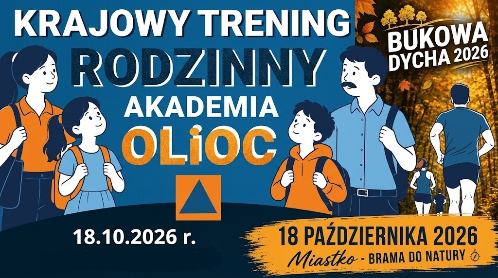 Zdjęcie: Bukowa Dycha 2026 oraz Krajowy Trening Rodzinny w ramach  Akademii OLiOC