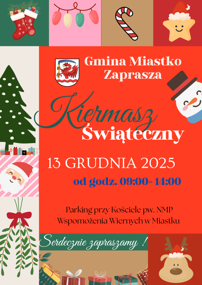 Plakat: Kiermasz Świąteczny