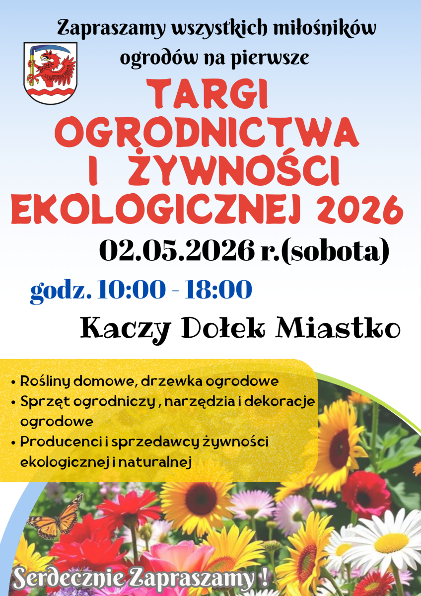 Plakat: Targi Orgodnictwa i żywności ekologicznej