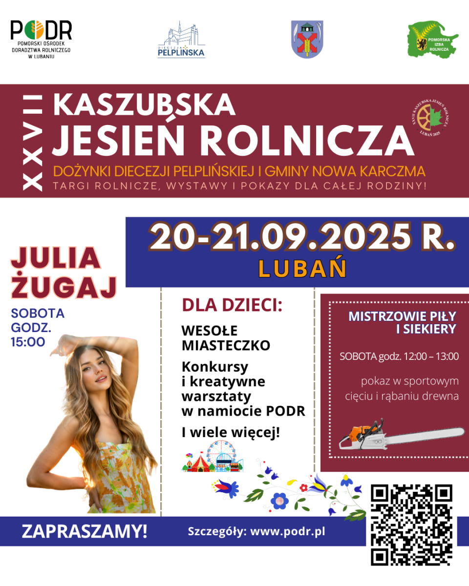 Zdjęcie: XXVII Kaszubska Jesień Rolnicza – zapraszamy do Lubania