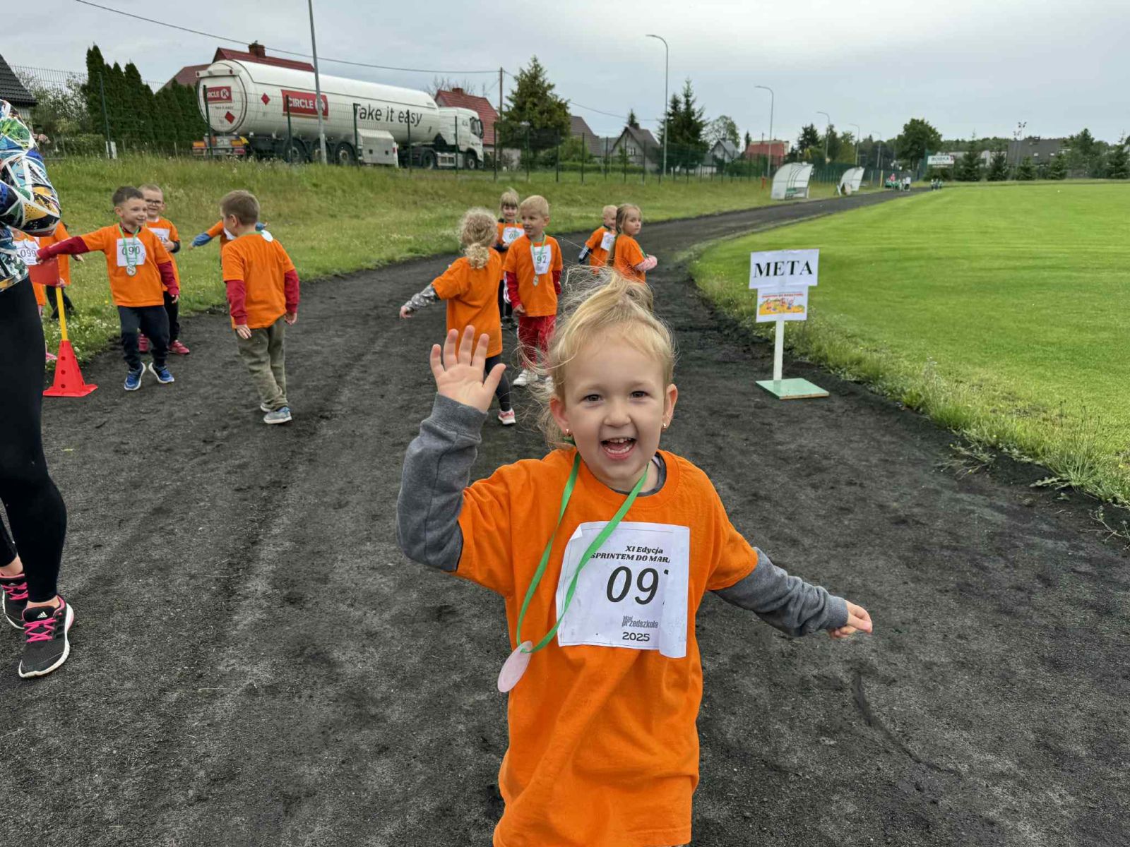 Zdjęcie: Przedszkolaki pobiegły „Sprintem do maratonu”!