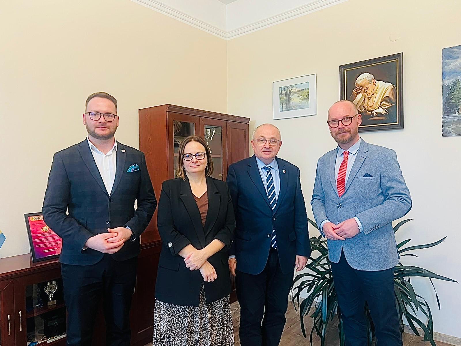 Zdjęcie: Spotkanie z Pomorskim Kuratorem Oświaty