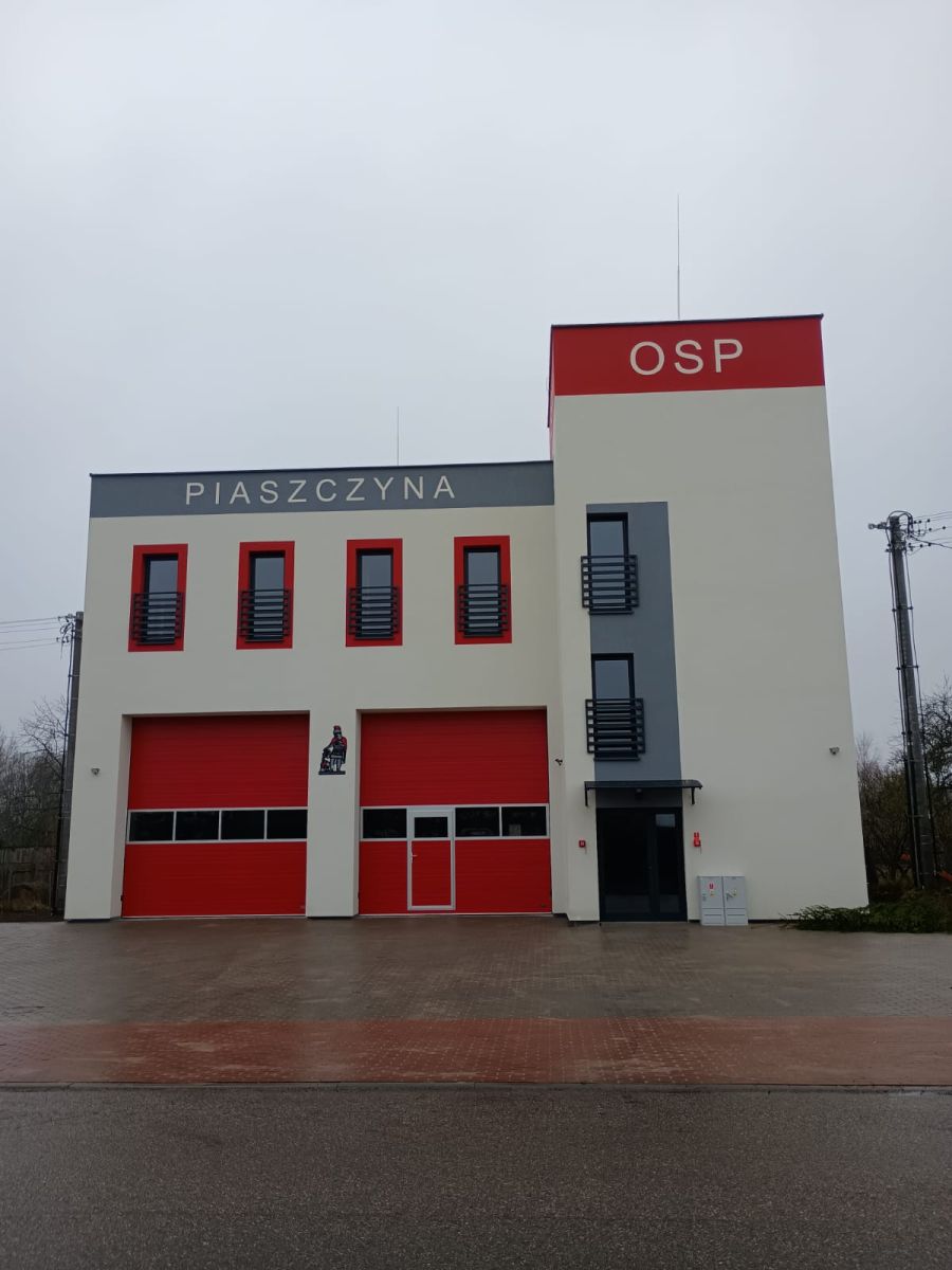 Zdjęcie: Zakończono budowę remizy strażackiej w Piaszczynie !