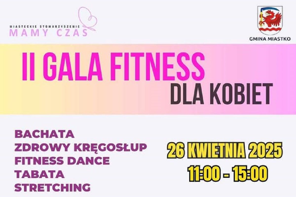 Zdjęcie: II Gala Fitness dla Kobiet w Miastku – ruszyły zapisy!