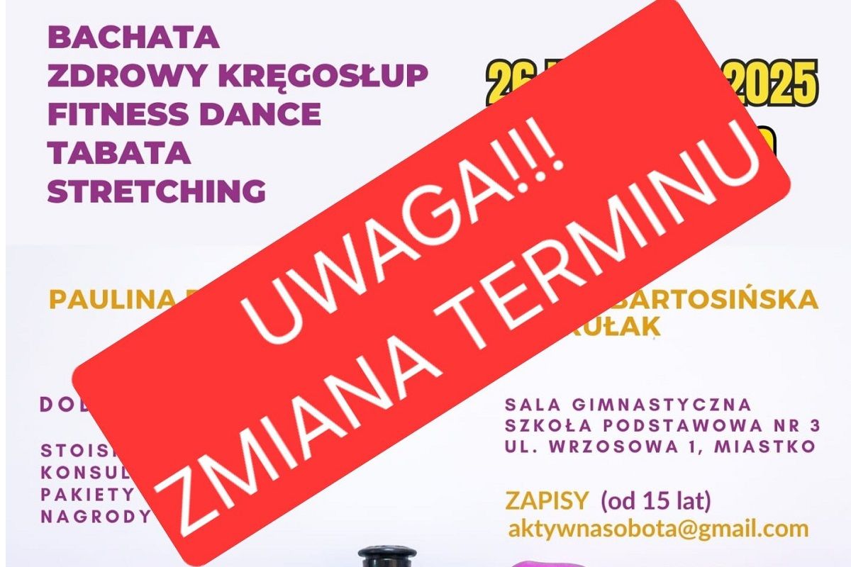 Zdjęcie: II Gala Fitness dla Kobiet - zmiana terminu