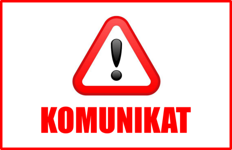 Zdjęcie: Komunikat